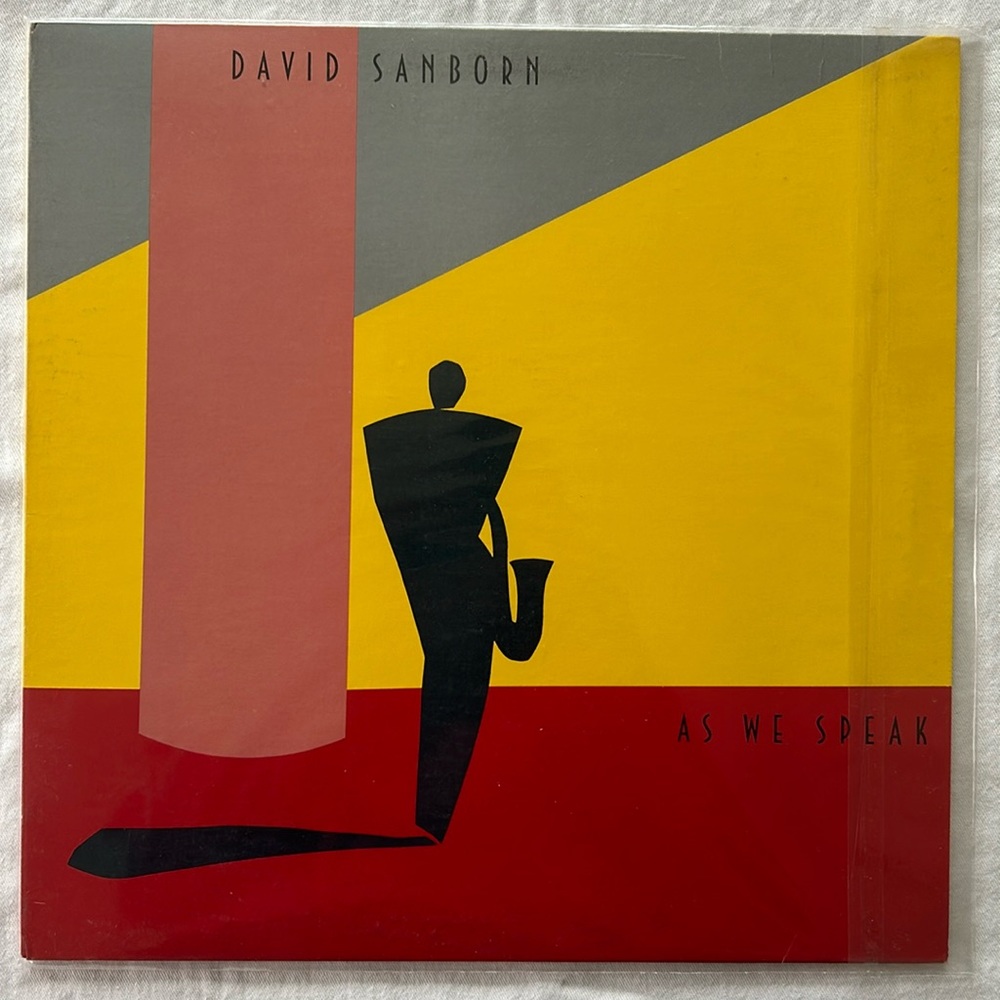 Vintage Vinyl - DAVID SANBORN -  AS WE SPEAK